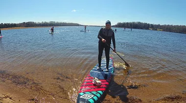 Спортивный SUP-тур по Истринскому вдхр с Сергеем Стариковым
