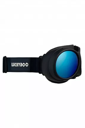 Детская горнолыжная маска LUCKYBOO L3 синий (one size)