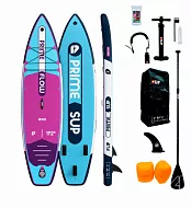 Сапборд надувной SUP Prime 11'2"x33"x6" Flow light blue (2025)