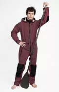 Сухой гидрокостюм Abranta Comfort Plus Vine Red усиление полное, мужской, рост 182