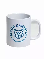 Кружка Береги керамическая МИШКА В ЛЕСУ Шапка вулкана 330мл