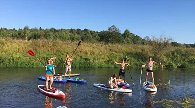 SUP-weekend по р. Воря