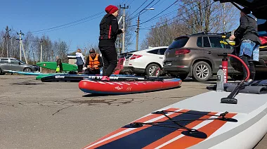 Спортивный SUP-тур по Истринскому вдхр с Сергеем Стариковым