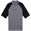 Рашгард мужской Billabong с короткими рукавами Contrast UPF 50 серый