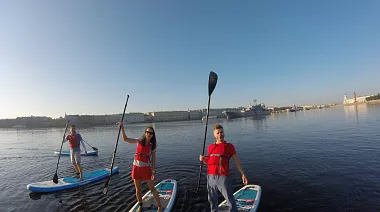 SUP-прогулка в Санкт-Петербурге ''Аврора"