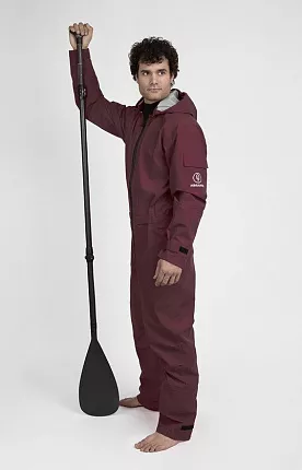 Сухой гидрокостюм Abranta Comfort Plus Vine Red полное усиление мужской на рост 173-178 вид 2