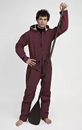 Сухой гидрокостюм Abranta Comfort Plus Vine Red полное усиление, мужской, рост 176