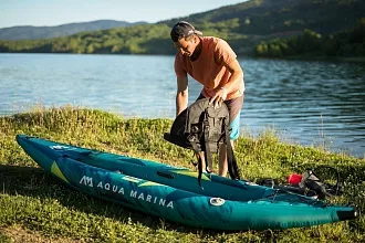 Каяк надувной одноместный Aqua Marina Steam-312 вид 13