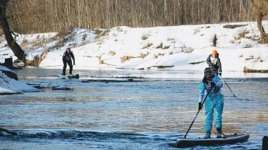 Соревнования ЗЫ-ЗЫ-ЗЫ SUP-challenge Конаково декабрь