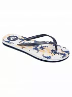 Обувь пляжная женская ROXY To The Sea Ditsy navy/white