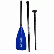 Весло для доски алюминиевое SUP face Basic (синий)