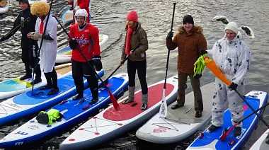 Фестиваль "Фонтанка-SUP" в Санкт-Петербурге