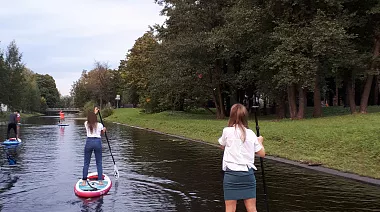 SUP-прогулка в Санкт-Петербурге ''Парковые острова"