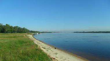 SUP-сплав по Волге под Нижним Новгородом