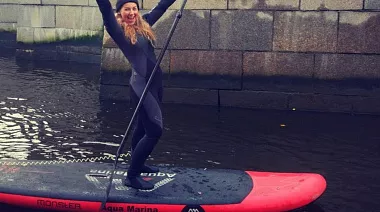 Фестиваль "Фонтанка-SUP" в Санкт-Петербурге