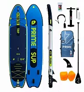 Сапборд надувной SUP Prime 12'4"x33"x6" Trip blue (2025)