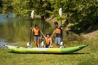 Весло для каяка Aqua Marina алюминий KP-1 (2024) вид 4