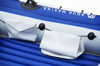 Лодка надувная Aqua Marina WILDRIVER-88823 с электромотором T-18 вид 2