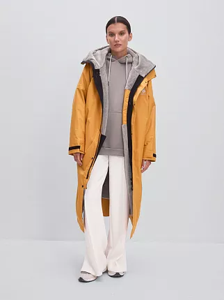 Парка TORTUGA TEAMLINE fit (Горчица/Светло-серый)