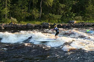 Тренировка к гонке Zavidovo SUP Challenge c Ольгой Блохиной