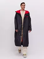 Парка TORTUGA TEAMLINE fit (Темно-серый/Красный)