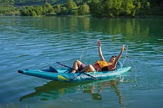 Каяк надувной одноместный Aqua Marina Steam-312 вид 18