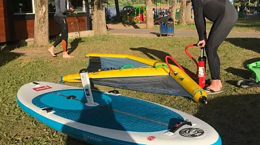SUPWIND weekend (Лекция, Маркет, Обучение на воде)