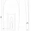 Доска для фойлинга Gladiator Foil 6'6"x31"x5" 150л (2024) вид 1