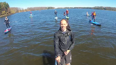 Спортивный SUP-тур по Истринскому вдхр с Сергеем Стариковым