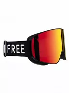 Маска SKIFREE S2 черный/золотой (one size)