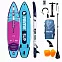 Сапборд надувной SUP Prime 11'2"x33"x6" Flow light blue (2025)