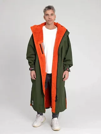 Мембранная унисекс парка RED ORIGINAL EVO с капюшоном parker green вид 1