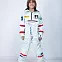 Комбинезон детский LUCKYBOO Astronaut series унисекс белый