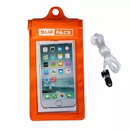 Водонепроницаемый чехол для телефона SUP face Basic (оранжевый)