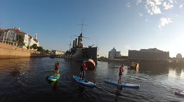 SUP-прогулка в Санкт-Петербурге ''Аврора"