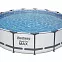 Бассейн каркасный круглый Bestway 56488 Steel Pro Max 457х107 14970л