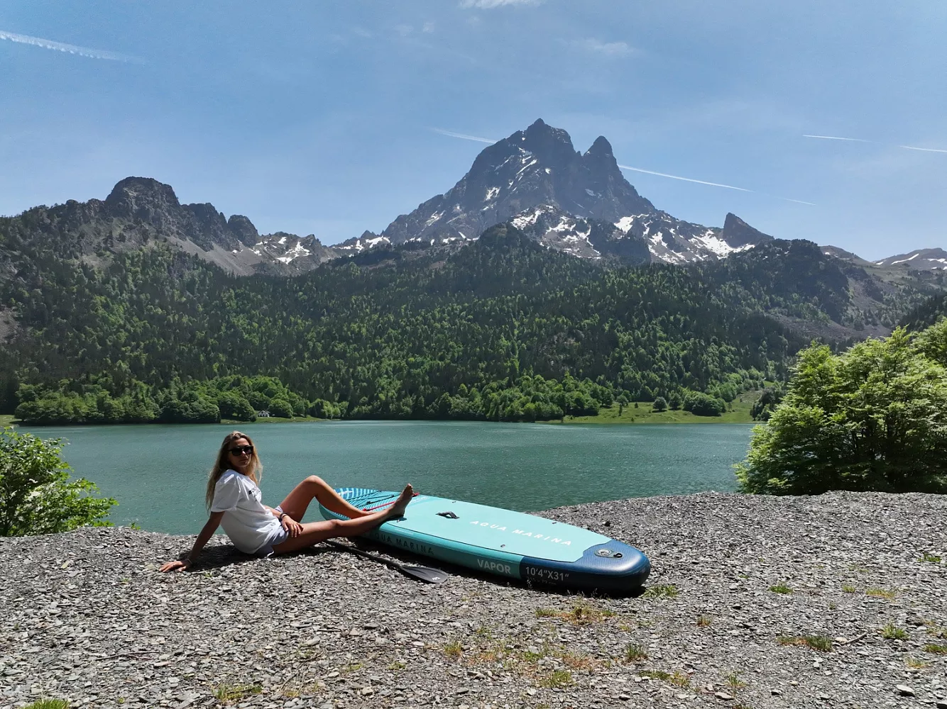 Доска SUP надувная Aqua Marina Vapor (Aqua Splash) 10'4"x31" (2025) вид 14