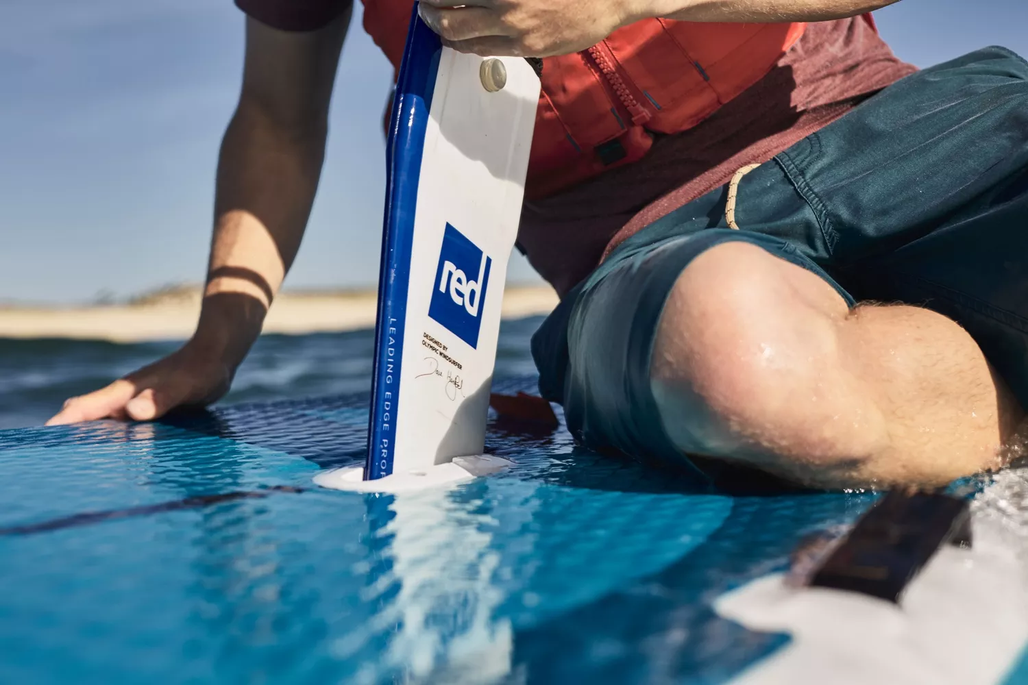 Доска SUP надувная для виндсерфинга RED PADDLE 10'7"x33" Windsurf 2024 вид 13