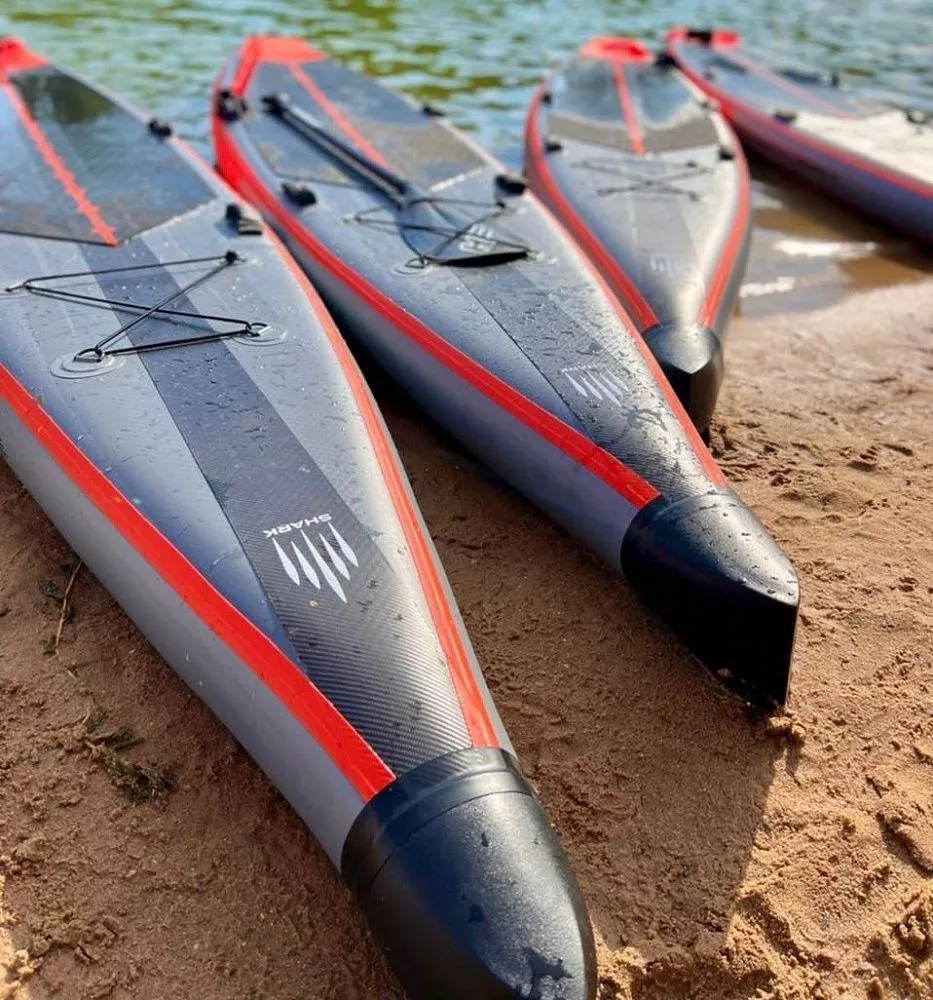 Доска SUP надувная Shark Touring Racing 12'6"x27" (2024) вид 10