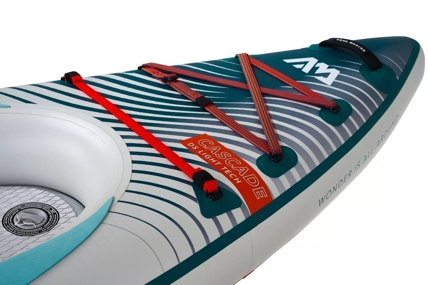 Доска SUP надувная Aqua Marina Cascade гибрид САП/КАЯК 11'2" (2025) вид 1