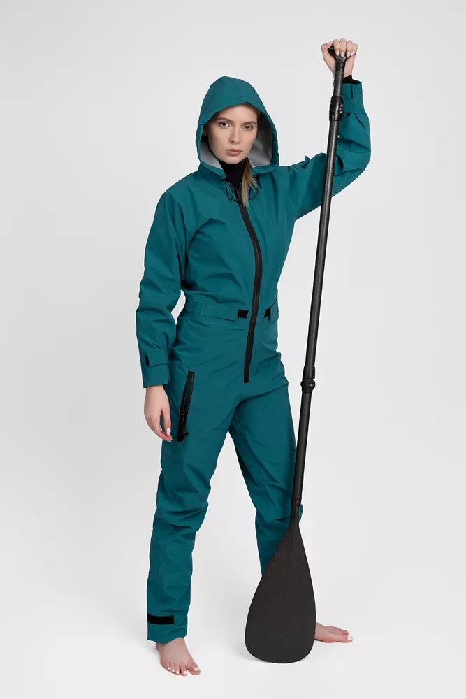 Сухой гидрокостюм для SUP Abranta Comfort AQUAMARINE женский на рост 167-172 вид 3