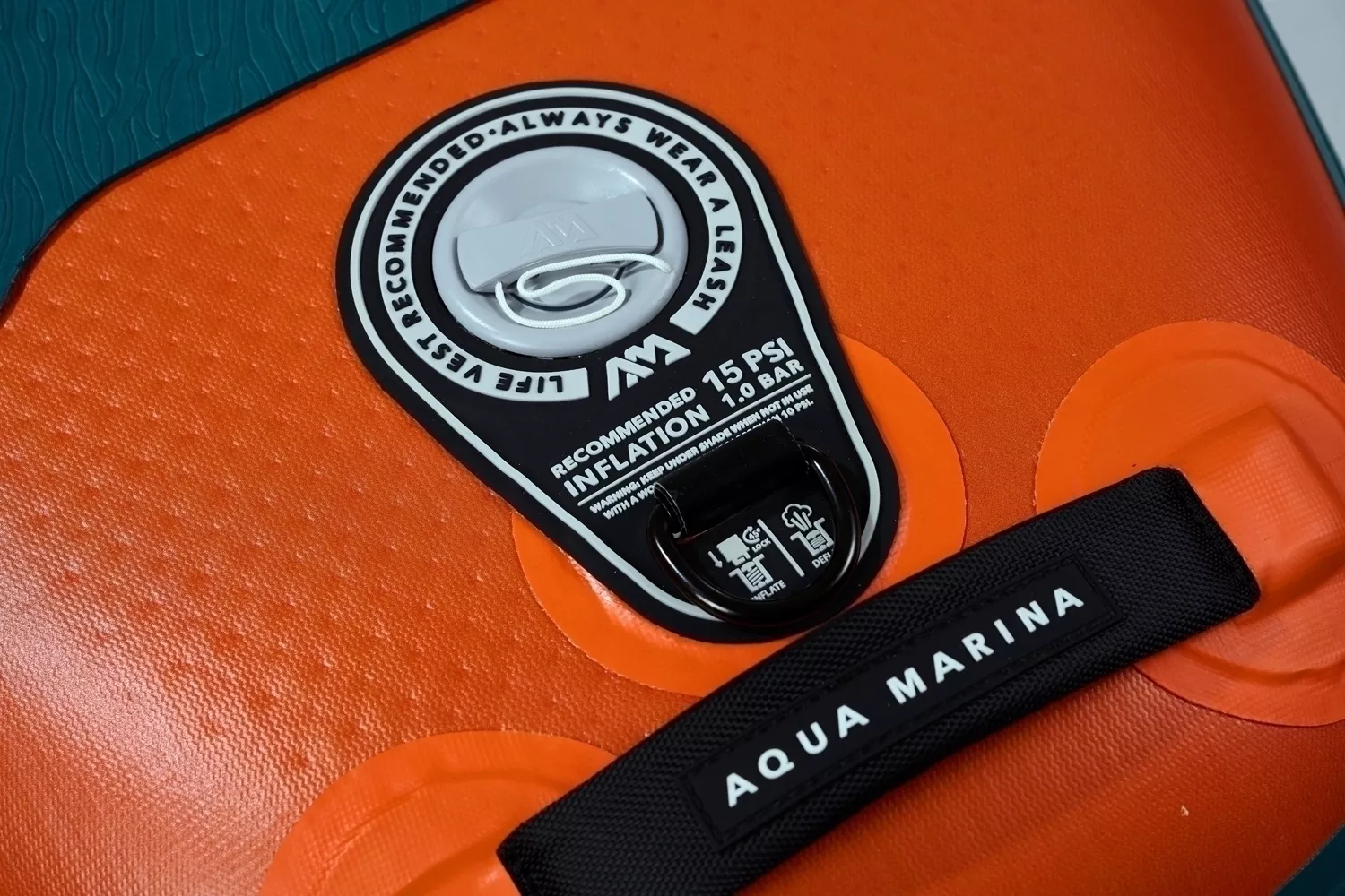 Доска SUP надувная Aqua Marina Cascade гибрид САП/КАЯК 11'2" (2025) вид 9