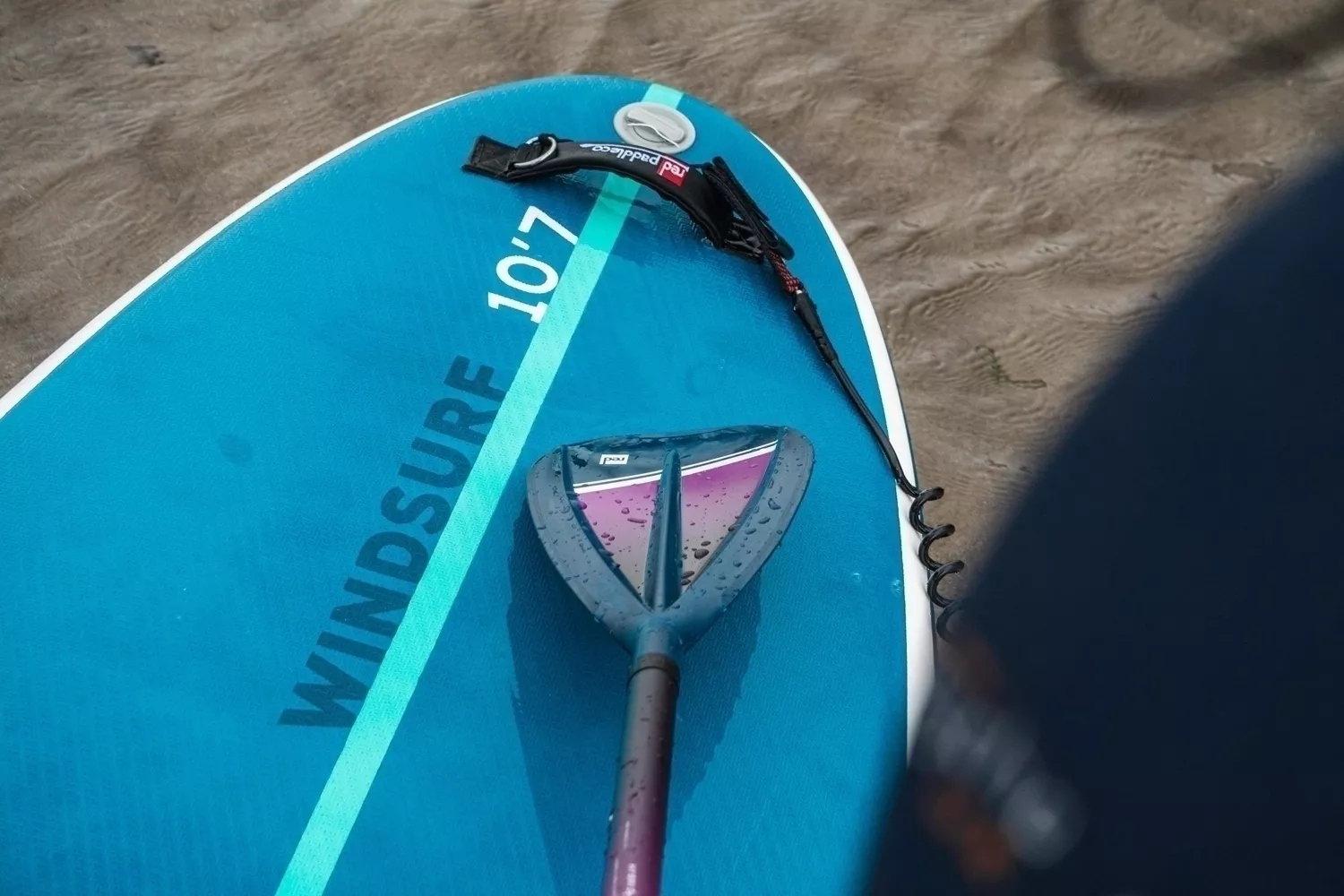 Весло SUP карбоновое разборное RED PADDLE Prime Tough Purple 2024 вид 1