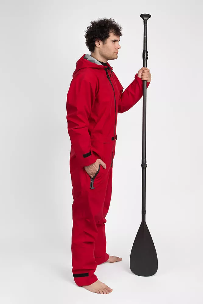Сухой гидрокостюм для SUP Abranta Comfort RED мужской на рост 173-178 вид 2