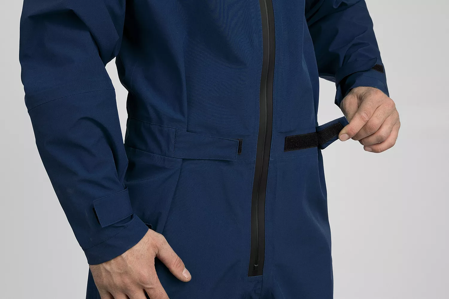 Сухой гидрокостюм для SUP Abranta Comfort DENIM мужской на рост 173-178 вид 15