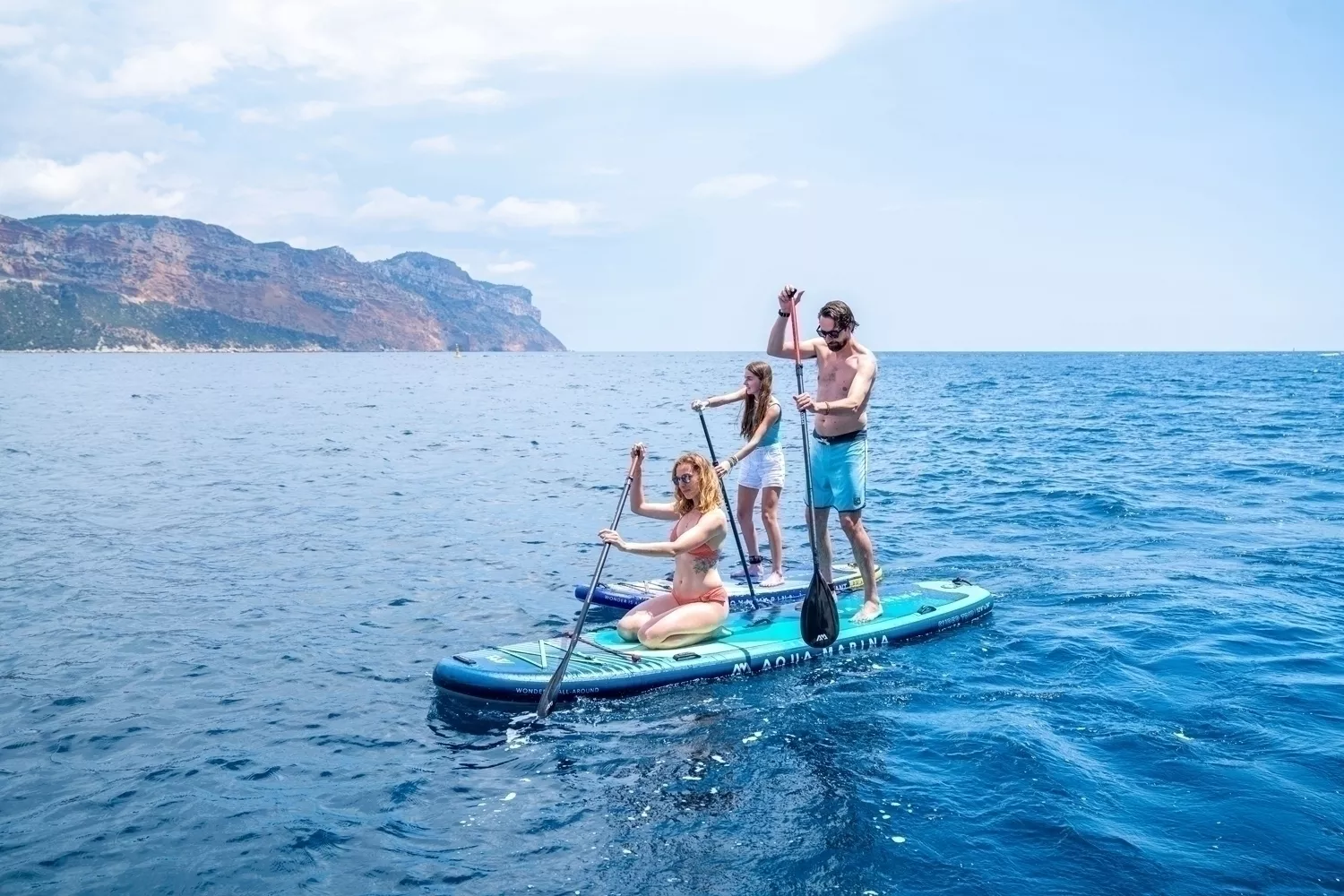 Доска SUP надувная Aqua Marina Super Trip семейная 12'6" (2025) вид 8
