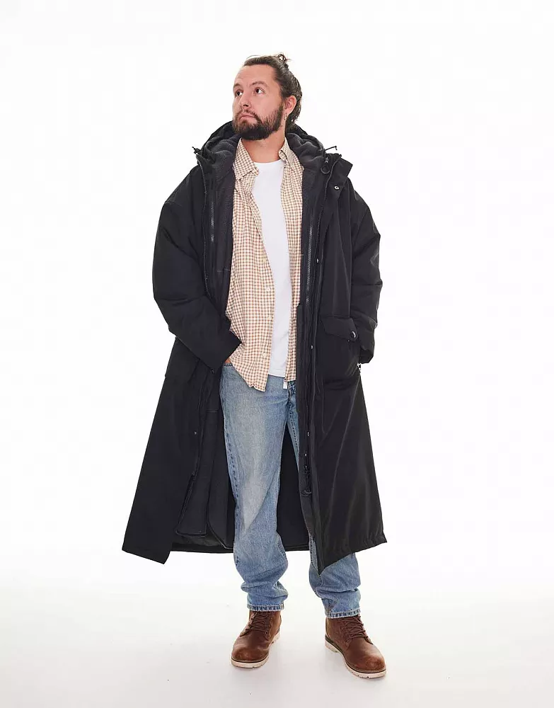Мембранная парка унисекс «три в одном» RED ORIGINAL Revolution Parka LS carbon black (на рост 175-190см) вид 2