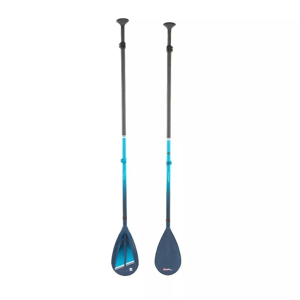Весло SUP карбоновое разборное RED PADDLE Prime Tough Blue 2024 вид 1
