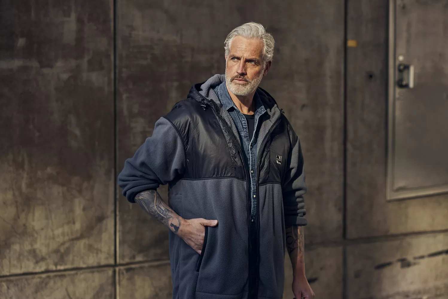 Мембранная парка унисекс «три в одном» RED ORIGINAL Revolution Parka LS carbon black (на рост 175-190см) вид 9