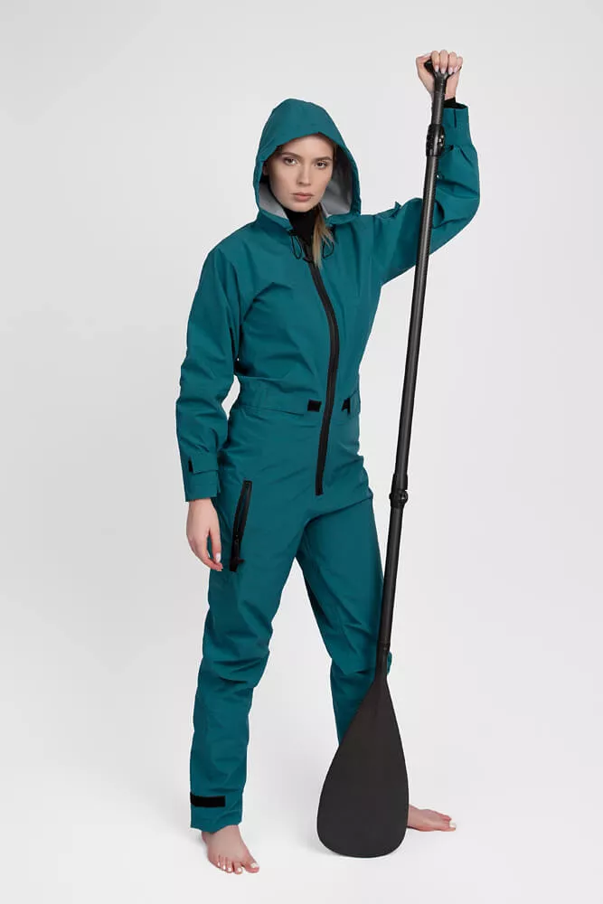 Сухой гидрокостюм для SUP Abranta Comfort AQUAMARINE женский на рост 161-166 вид 2
